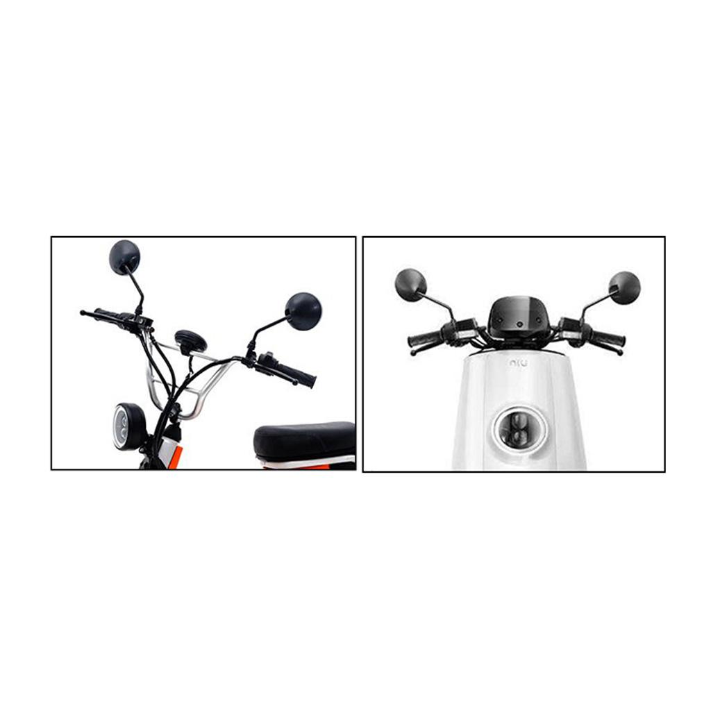 Mirror Handlebar Convex - Universele motorfiets achteruitkijkspiegel ronde achteruitkijkspiegel 8