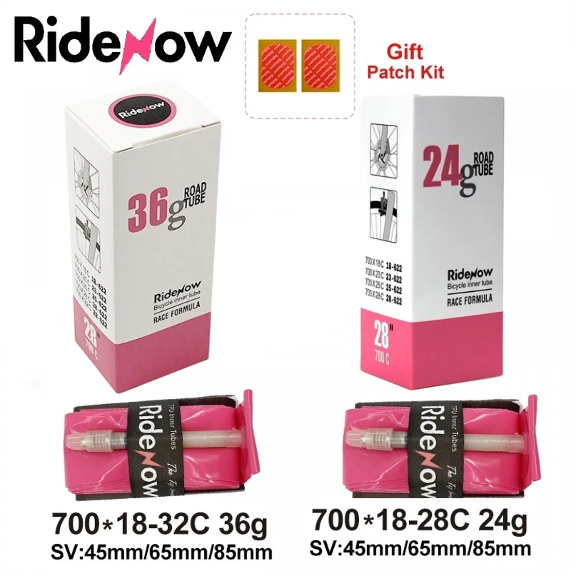 Inner Tube 700C - Ridenow Fiets Binnenband 700C X 18