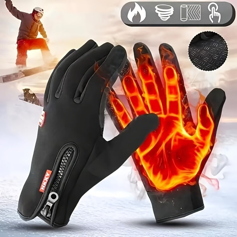 Winter Cycling Commute - Wintermode Eenvoudige fietshandschoenen Heren Dames Warm