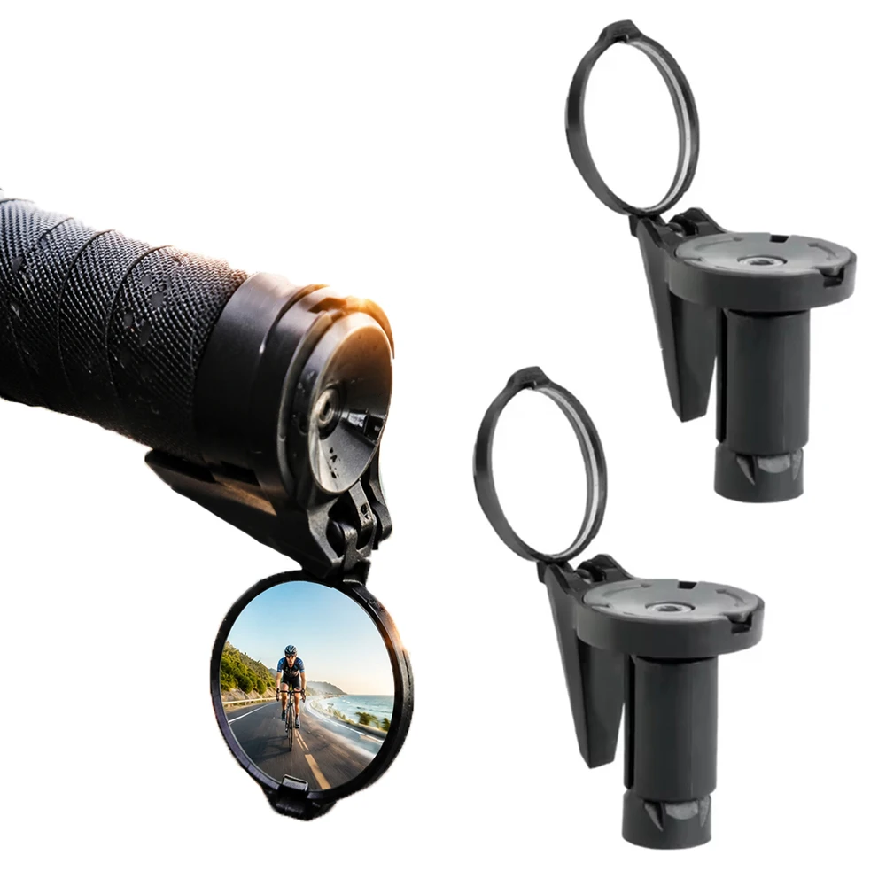 Mirror Handlebar Convex - Fietsachteruitkijkspiegel Fietsstuur Eindspiegel HD Spiegels 360