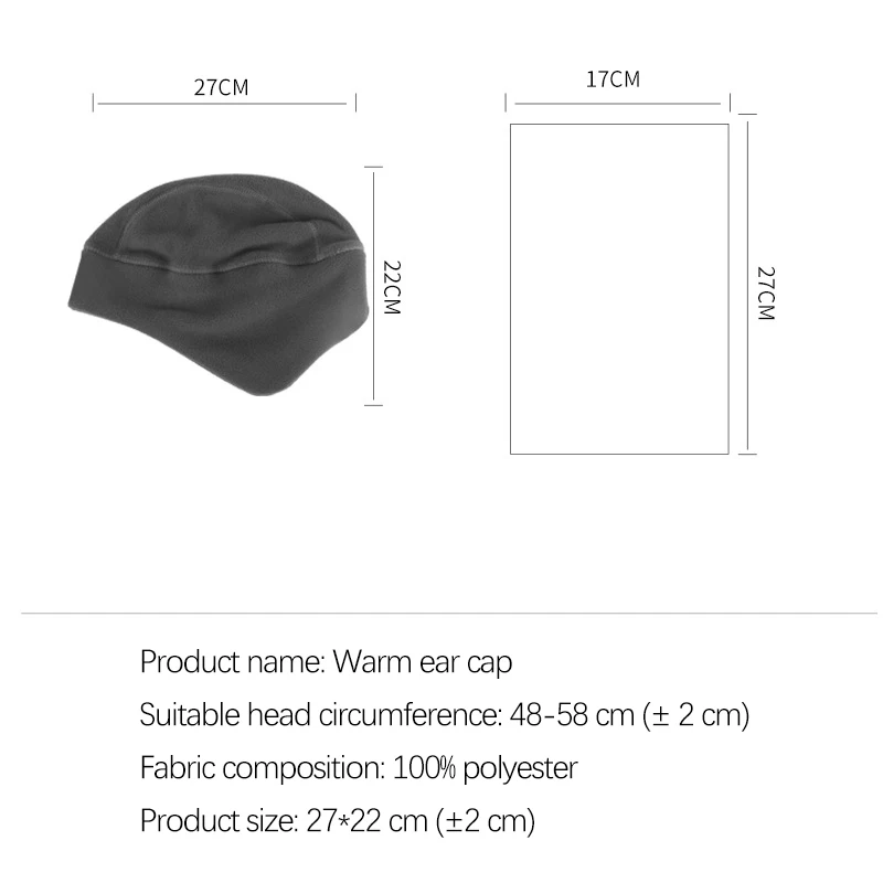 Fleece oorklephoed Fietsen Her - Winter Cycling Commute recensie en prijs