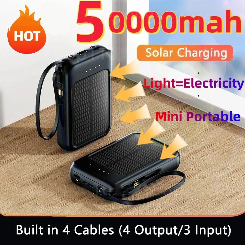 Powerbank 50000 mah zonne-ener - Usb Charger Dynamo recensie en prijs