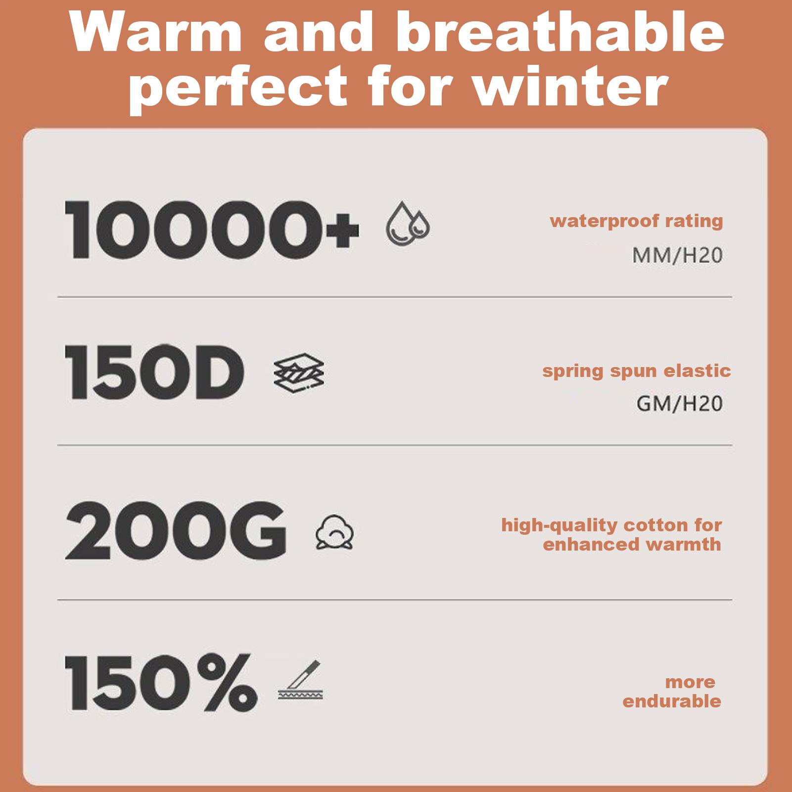 Motorwinterjas 4 zakken Warme  - Winter Cycling Commute recensie en prijs