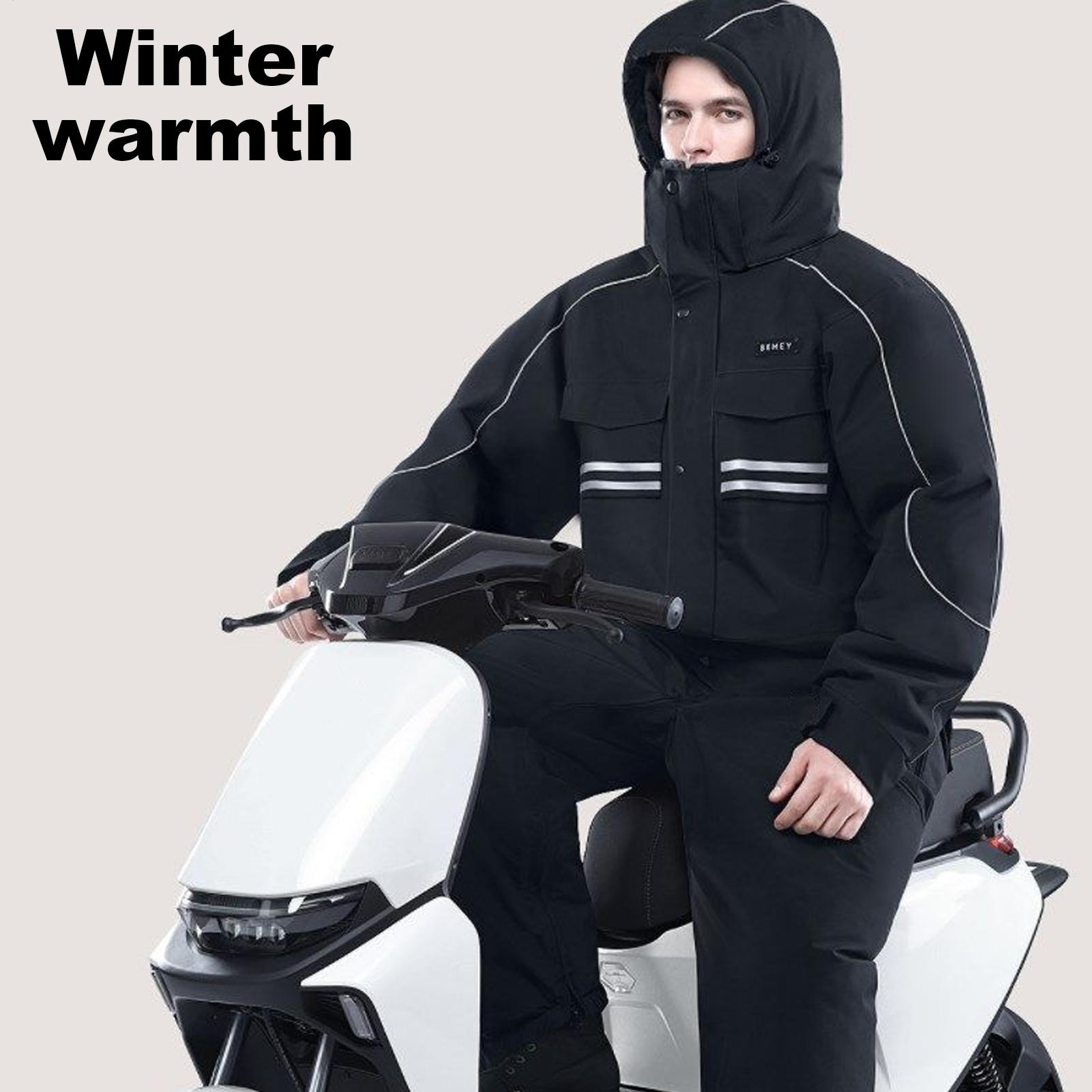 Motorwinterjas 4 zakken Warme  - Winter Cycling Commute recensie en prijs