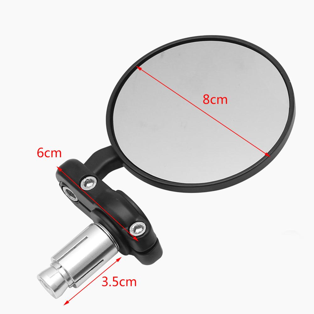 2 stuks motorfiets spiegel ron - Mirror Handlebar Convex recensie en prijs